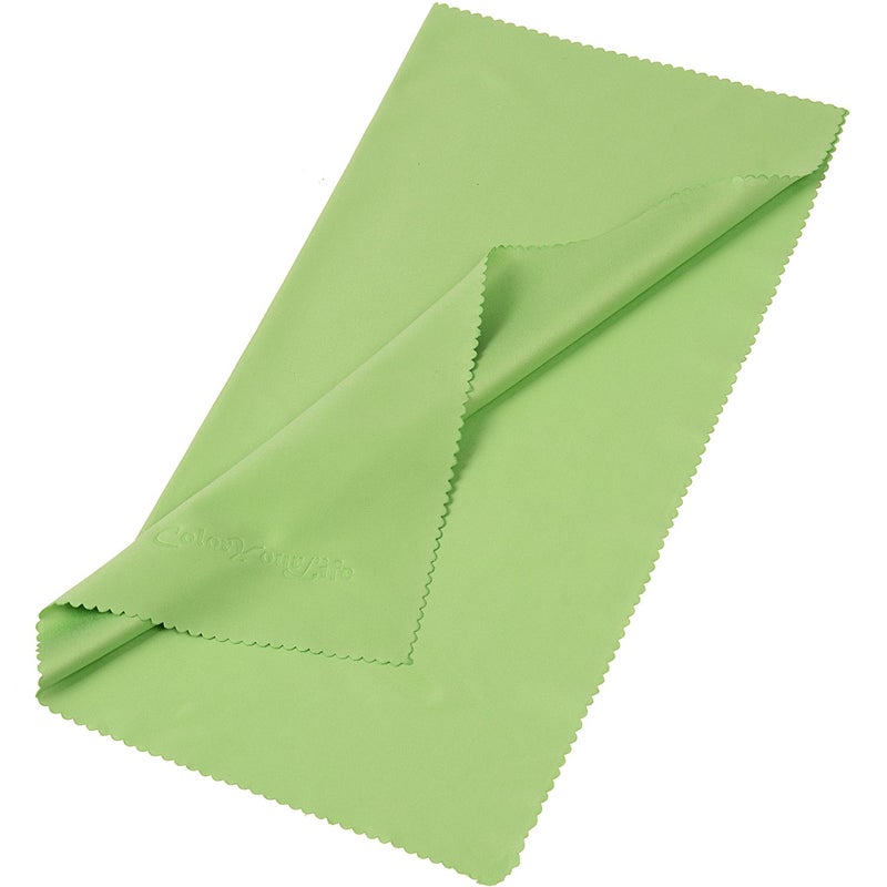 ColorYourLife 14-Pack Large Size (12x12 inches) Microfiber Cleaning Cloths for Laptop, Computer, Smart Phones, Tablets, Lenses, LCD Monitor, TV, Camera, Eye Glasses, Optics Etc - Image 3